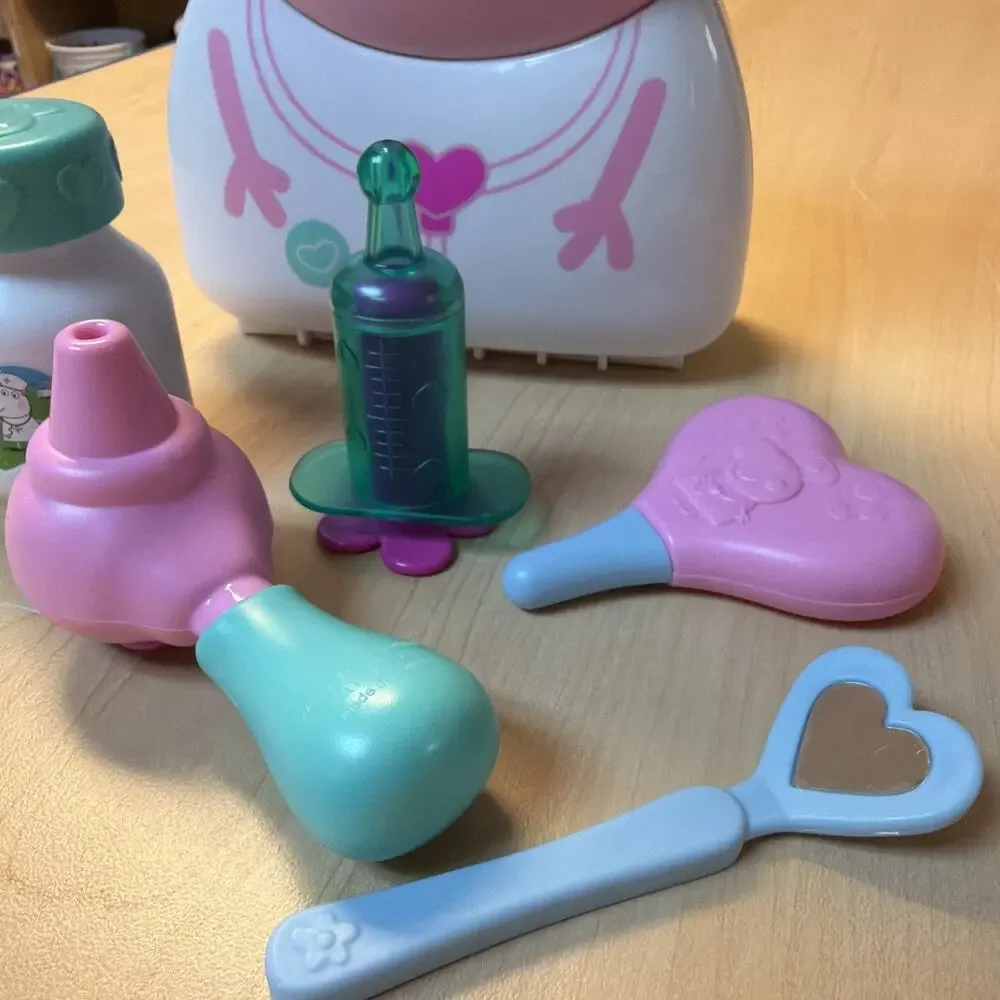 Peppa Pig Checkup Case Doctor Bag with Carry Handle Carrying Case Lot